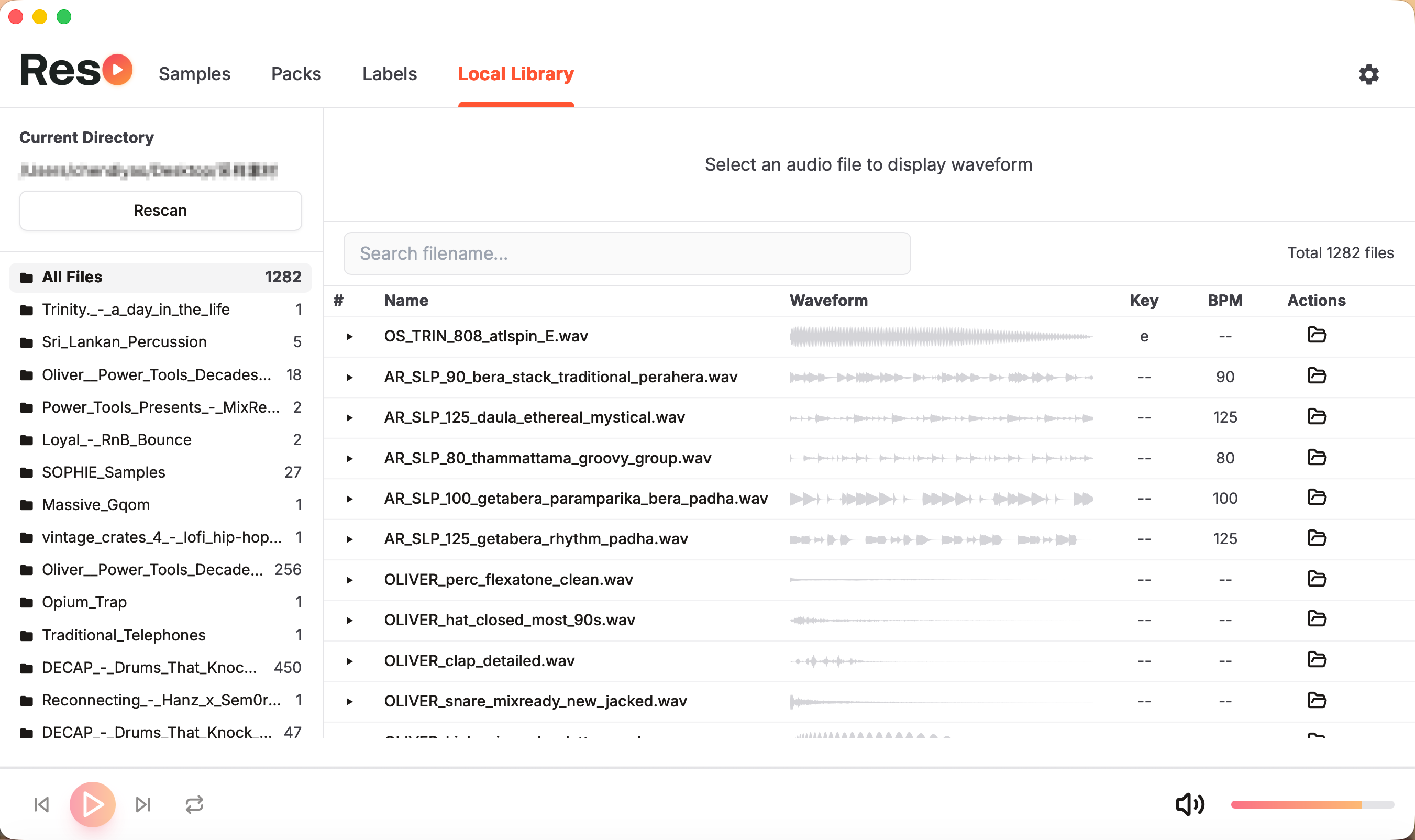 Reso 本地素材管理